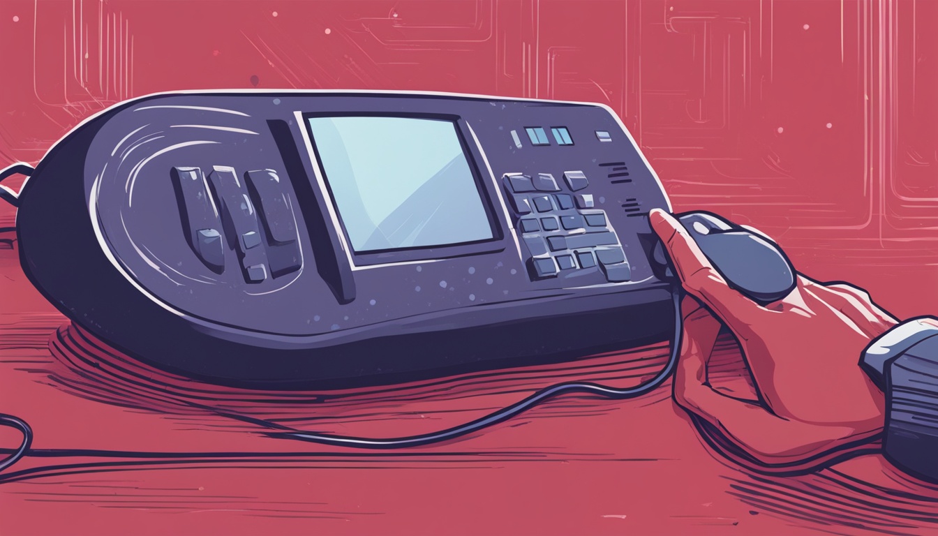 Click mit Computermaus